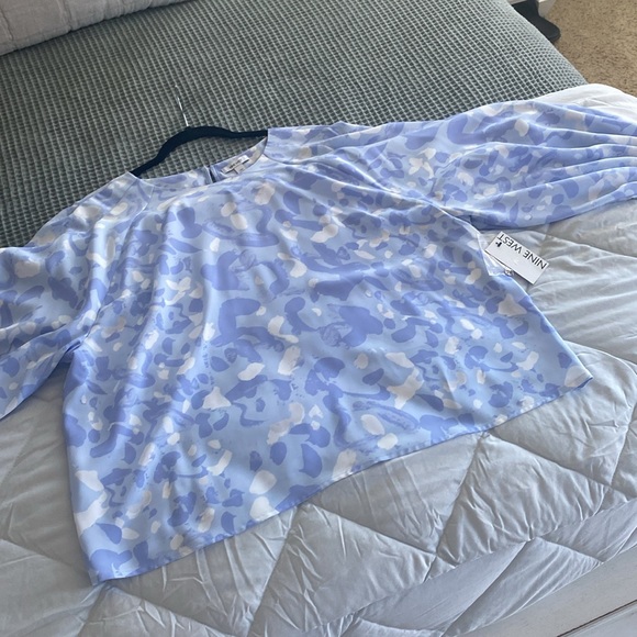 🆕 WT Nine West Silky feel Blouse XXL - Picture 10 of 16